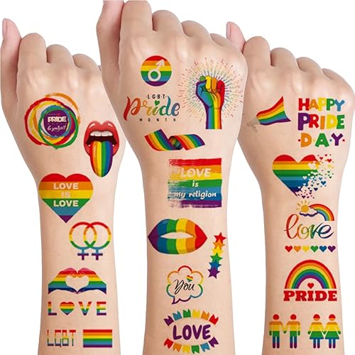 Miniatura 8 de Adhesivo de tatuaje temporal para fiesta del 4 de julio, Día de la Independencia, decoración para adultos y niños, tatuajes temporales,