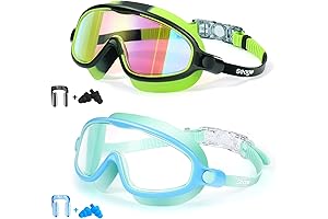 Seago Swim Goggles for Kids - Anti-Fog and Anti-UV Protection