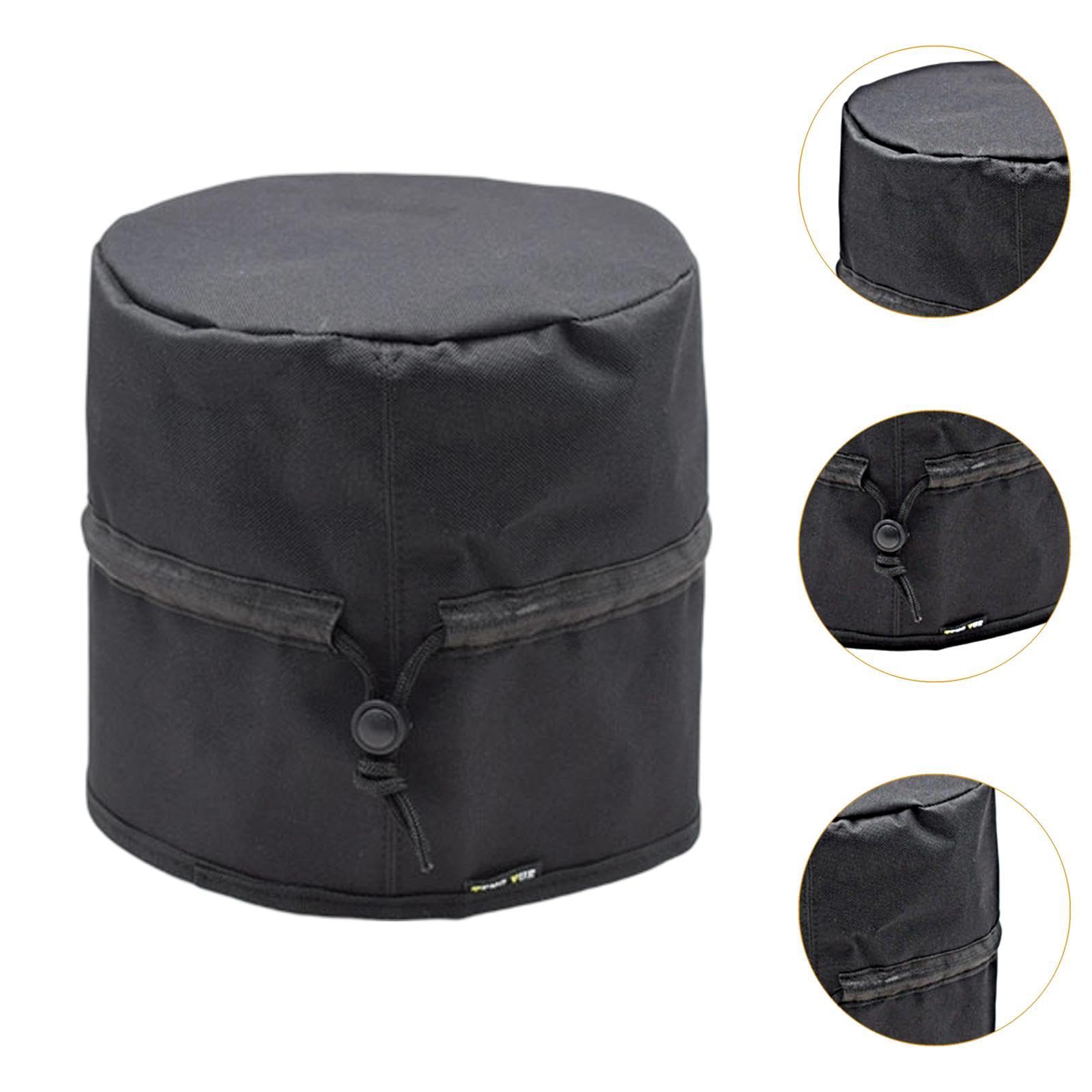 Housse Treuil Bateau Housse Winch Voilier Protège Treuil Yacht Accessoire Corde Bateau en Tissu Oxford Résistant avec Cordon pour La Protection Batea