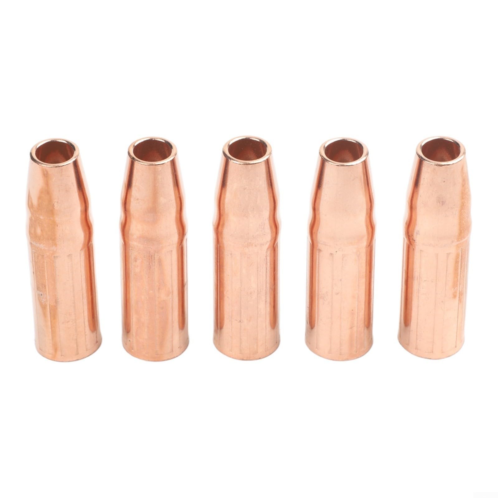 Ugello per saldatura MIG 23-50, punta in rame orifizio da 1/2" con diffusore 52FN, per Lincoln per MAGNUM 200-400 e Style 2-4 per pistole, confezione da 5 pezzi di ricambio per la
