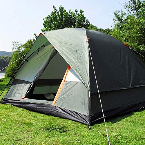 Tente extérieure de camping imperméable à double pont protecteur