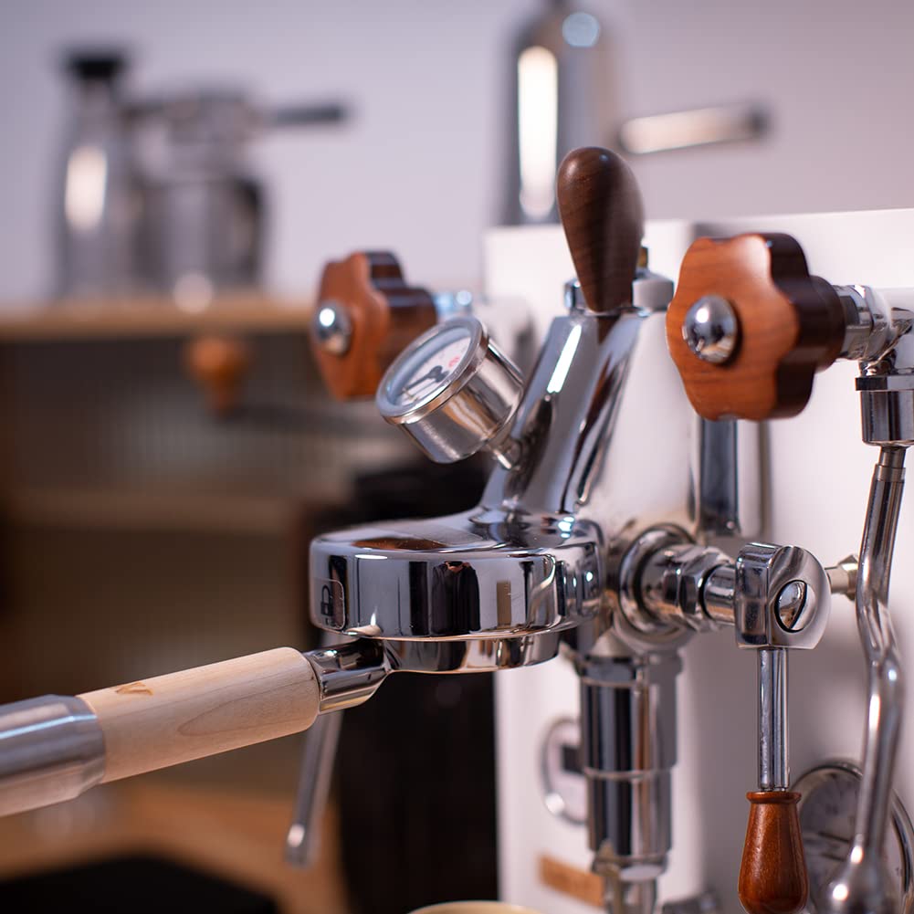 Watchget Portafiltro Senza Fondo 58mm Per La Marzocco - Testa Gruppo In Acciaio Inox Per Caffè Professionale
