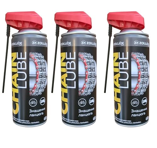 Zollex Kettenspray 3X 450 ml Sprühfett