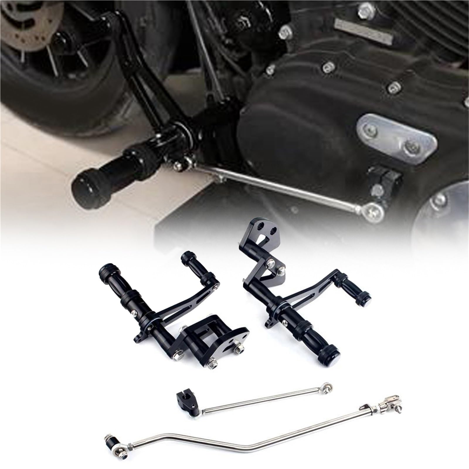 Commande Avancée Route Confortable pour Harley Sportster Iron et Forty Eight
