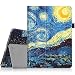 Fintie iPad mini 1/2/3 Case - Folio Slim Fit Stand Case with Smart Cover Auto Sleep / Wake Feature for Apple iPad mini 1 / iPad mini 2 / iPad mini 3, Starry Night
