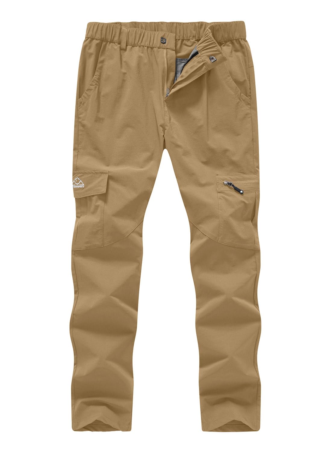 YSENTO Womens Hiking Pants Lightweight Stretch Quick Drying UPF 50 Camping Travel Work Cargo Pants 6 Pockets