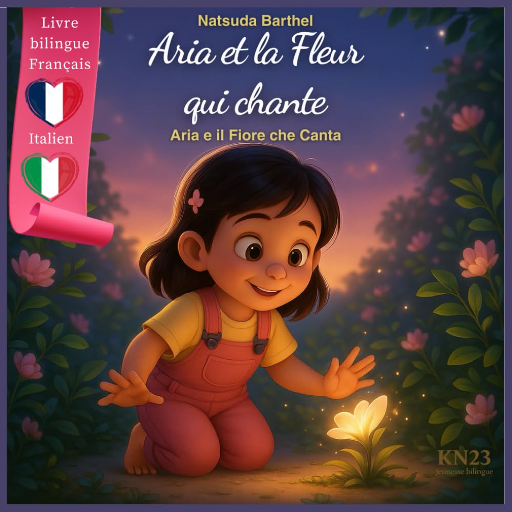 Aria et la Fleur qui chante – Libro bilingue Francese–Italiano: Un conte magique sur l’amitié et la sensibilité – Versione bilingue per bambini