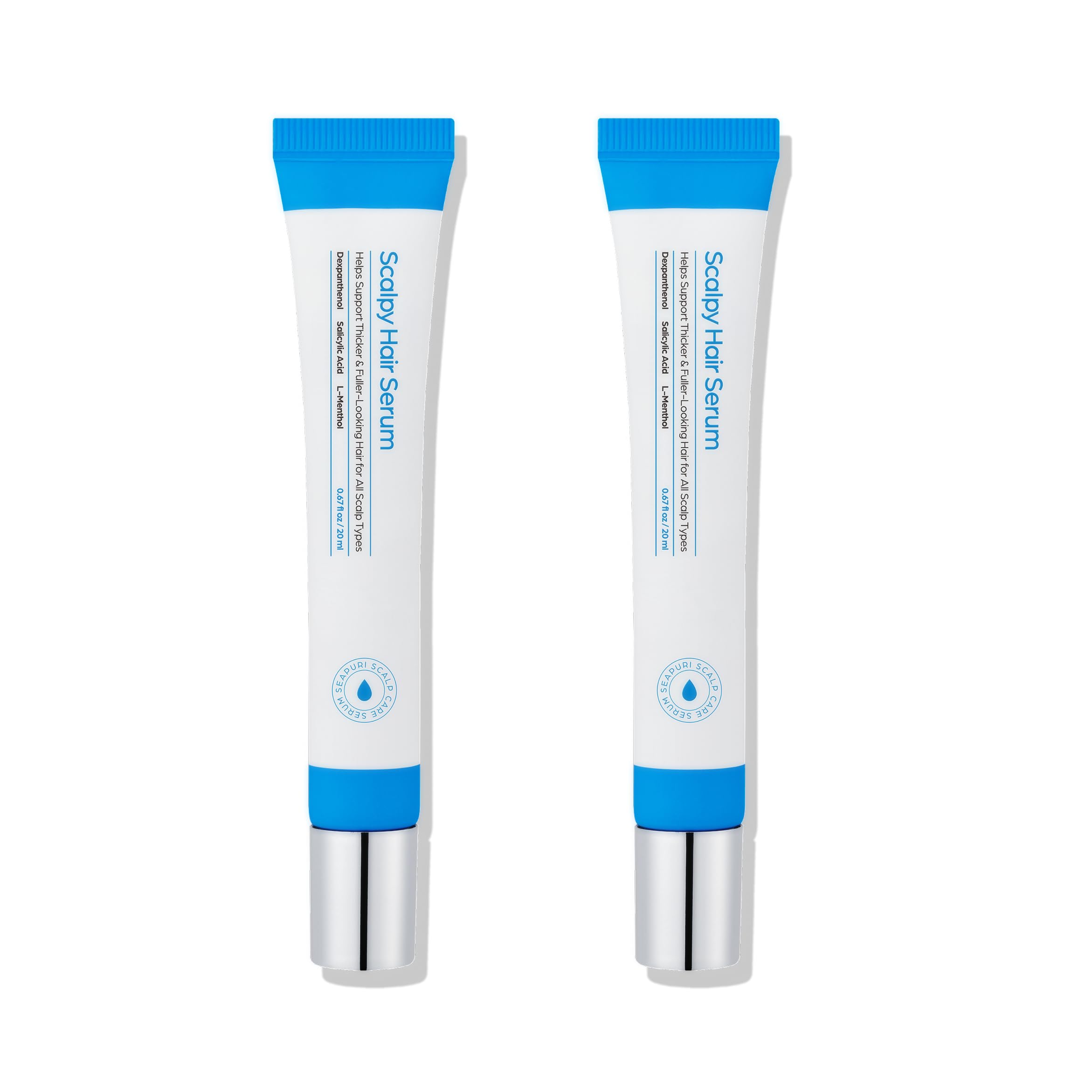 Scalpy Hair Growth Serum for Men & Women for Hair Loss & Regrowth | Scalp Treatment with Salicylic Acid, Menthol, Dexpanthenol | Non-Greasy, Lightweight (1.34 Fl Oz)