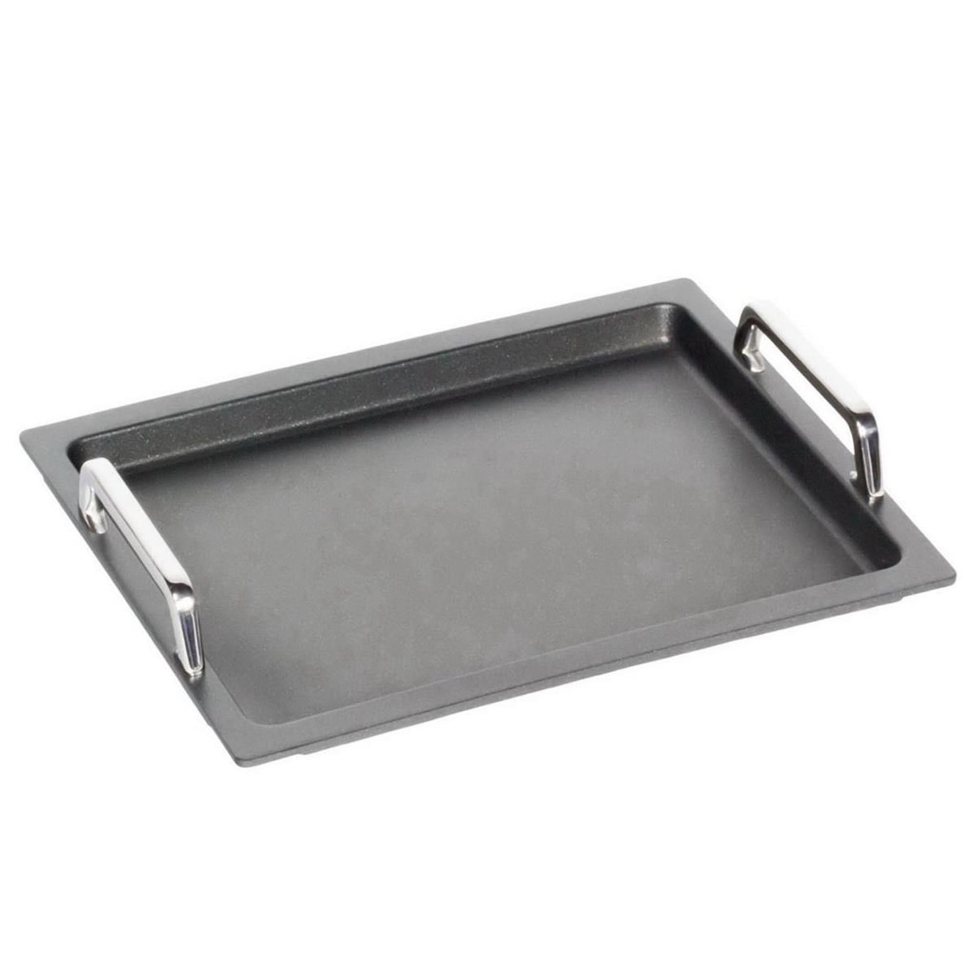 AMT Gastroguss Lotan® AMZN-22733-G Gastronorm GN 1/2 Smooth Griddle, Non-Induction, 26.5 cm x 32.5 cm, 2 cm High