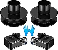 Vista 8 de BDFHYK Kit de Nivelación Delantero para F150 6,35 cm, Espaciadores de Puntal Delanteros de 6,35 cm Compatibles con F150 4WD/2WD 2004-2021, Kit