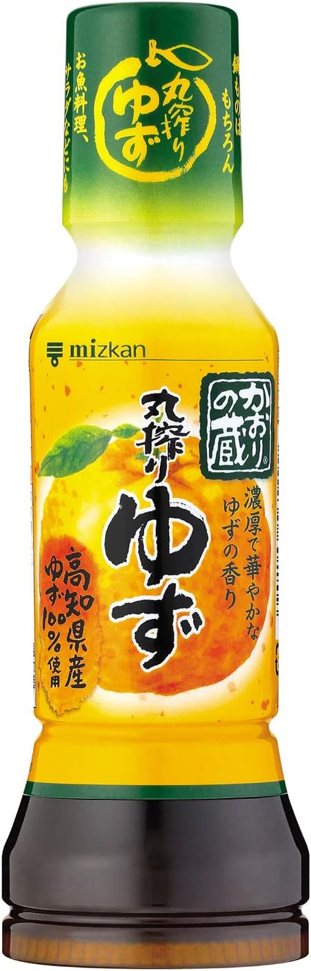 Mizkan Kaori no Kura Maru Yuzu 190ml Yuzu Ponzu Sauce (Made in Japan)