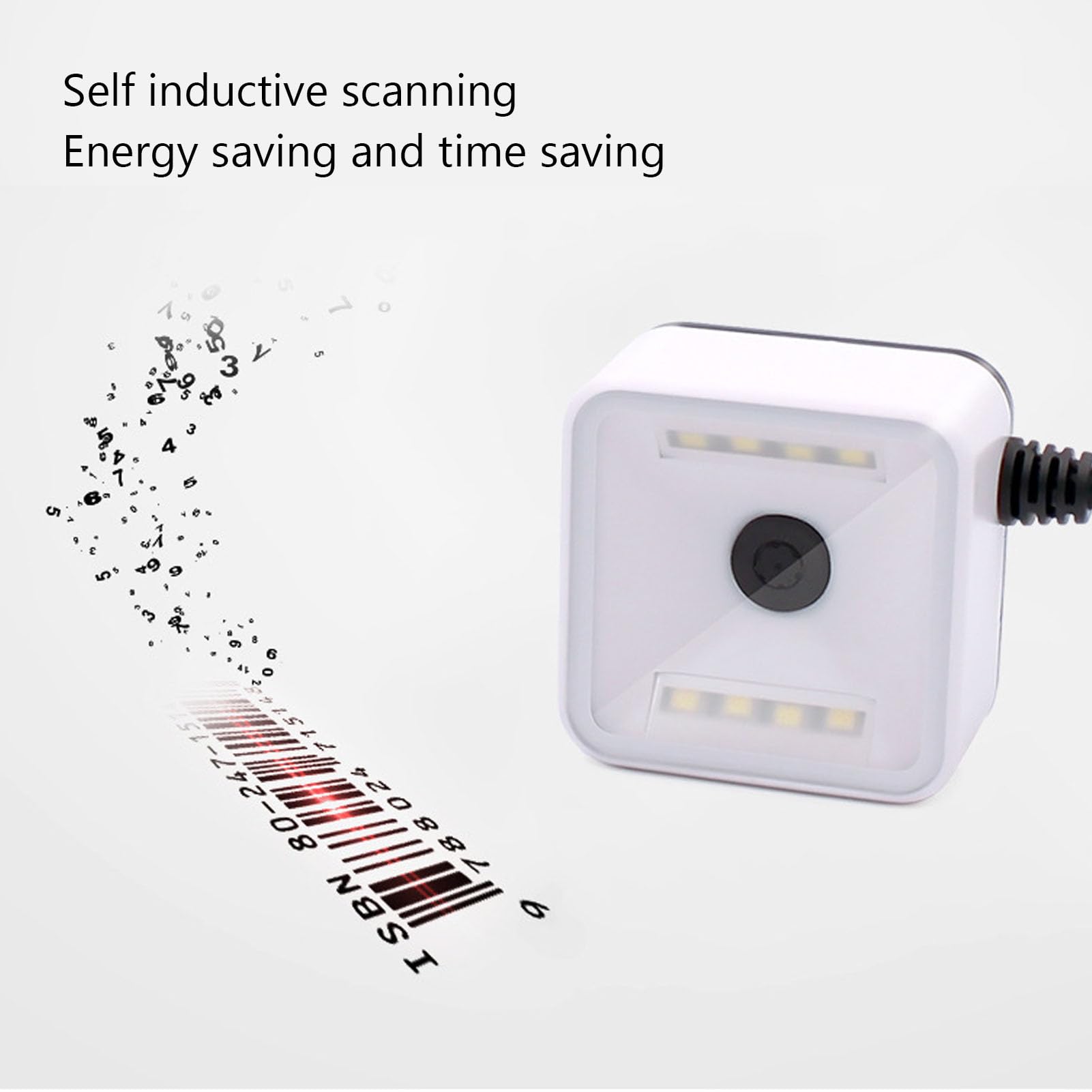 Scanner de codes à barres XTEVU, USB Auto Senting QR Code Scanning Module 1D 2D, lecteur de code-barres embarqué pour le contrôle d'accès, Scanner de montage fixe pour les casiers