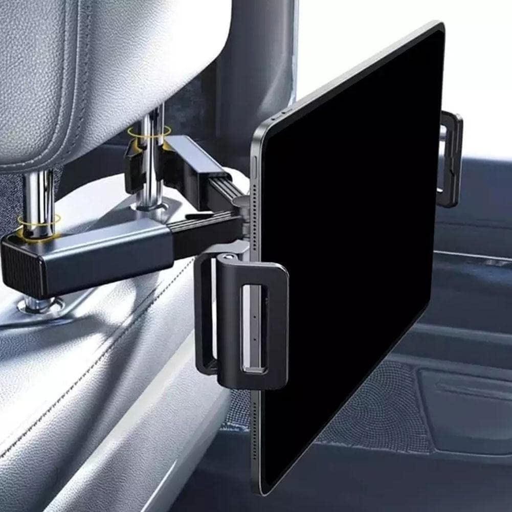 FKU Car Tablet Holder, Headrest Tablet Mount Headrest Stand Cradle Compatible with Devices Such as iPad Pro Air Mini, Galaxy Tabs, Other 4.7-14" Cell Phones and Tablets (B0C1VDM3RF) Amazon Price History, Amazon Price Tracker