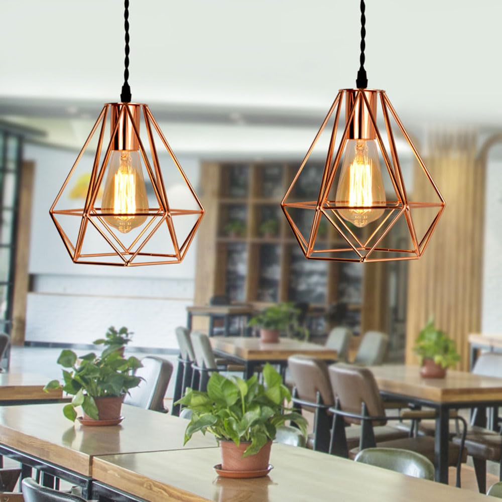 Lampa Wisząca E27 Z Pojedynczą Głowicą Żyrandol Industrialny Z Abażurem STVDEDG
