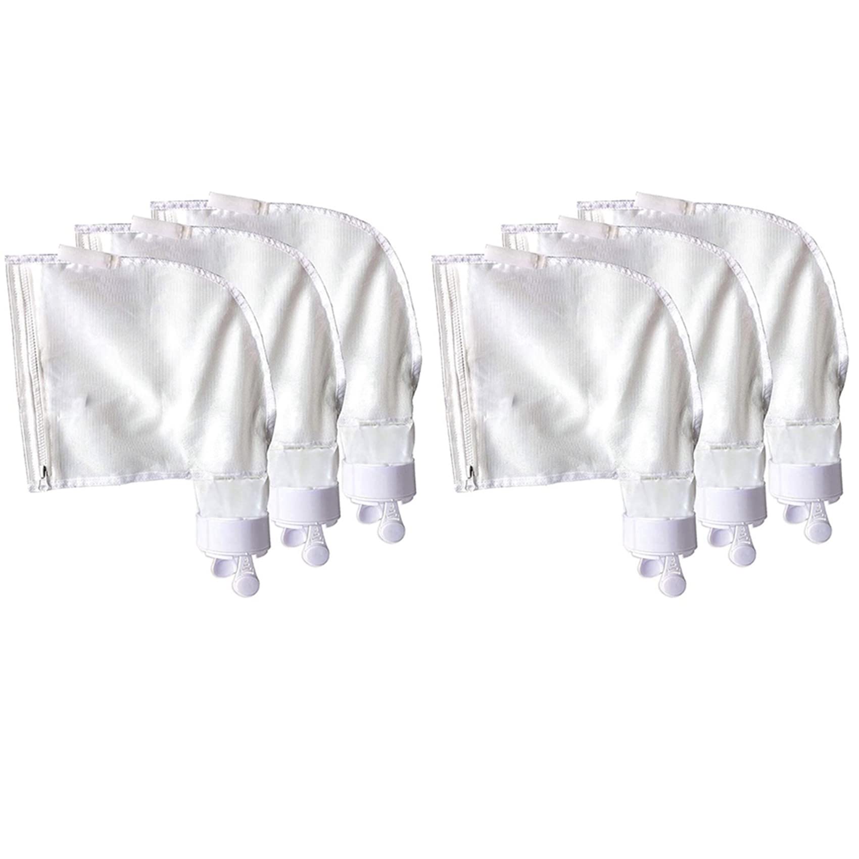 Hndhbfgrt 6PCS Zippered Bag Replacement Fits for 280,480 Pool Cleaner All Purpose Filter Bag Swimming Pool Cleaner Bags