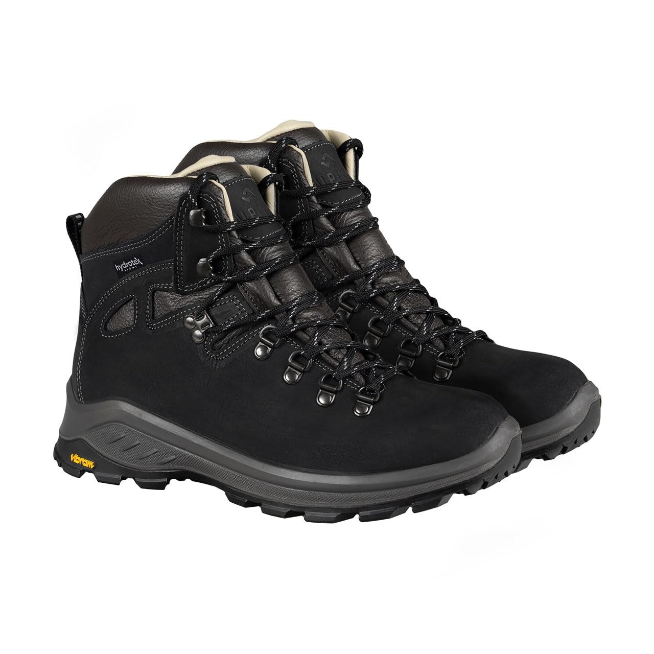 Alpinus - Buty Trekkingowe Męskie Parnas, Buty Turystyczne, Górskie, Hikingowe, czarne MG11652