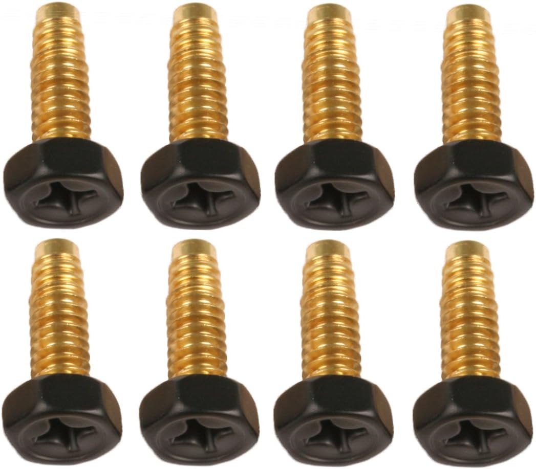 Aquascape 30078 Mat Brass Screw Set 1/4 Inch–20 x 3/4 Inch | 8 Quantity
