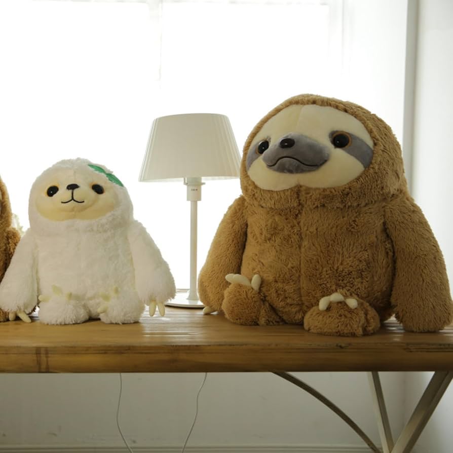 Amazon.co.jp: [Hushan] ナマケモノ ぬいぐるみ 各種サイズ くま
