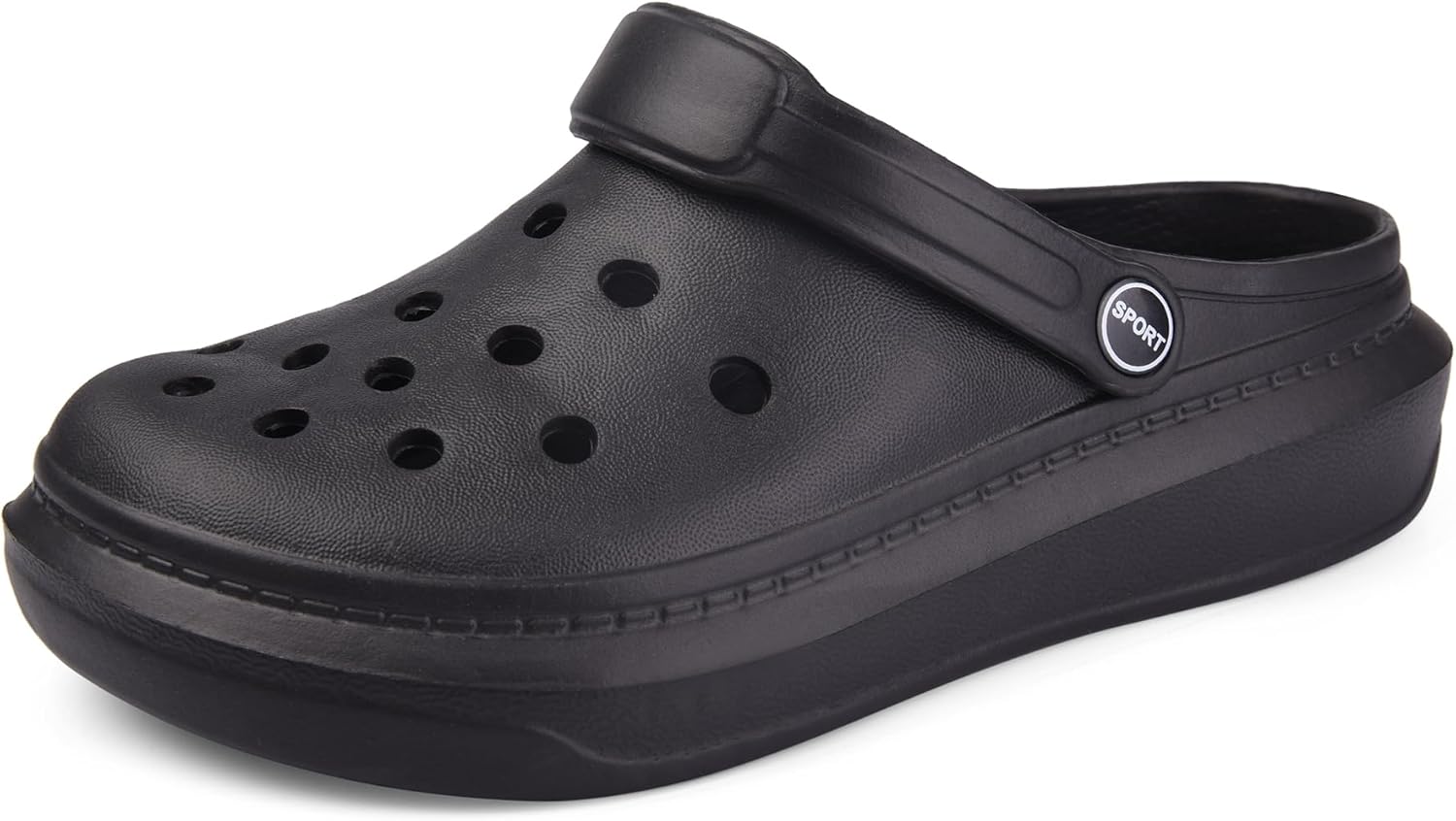 Clogs for Men Women - Slip-On Garden Shoes Sandals with Arch Support,Cushioned Comfort for Beach Pool Summer Outdoor Activities