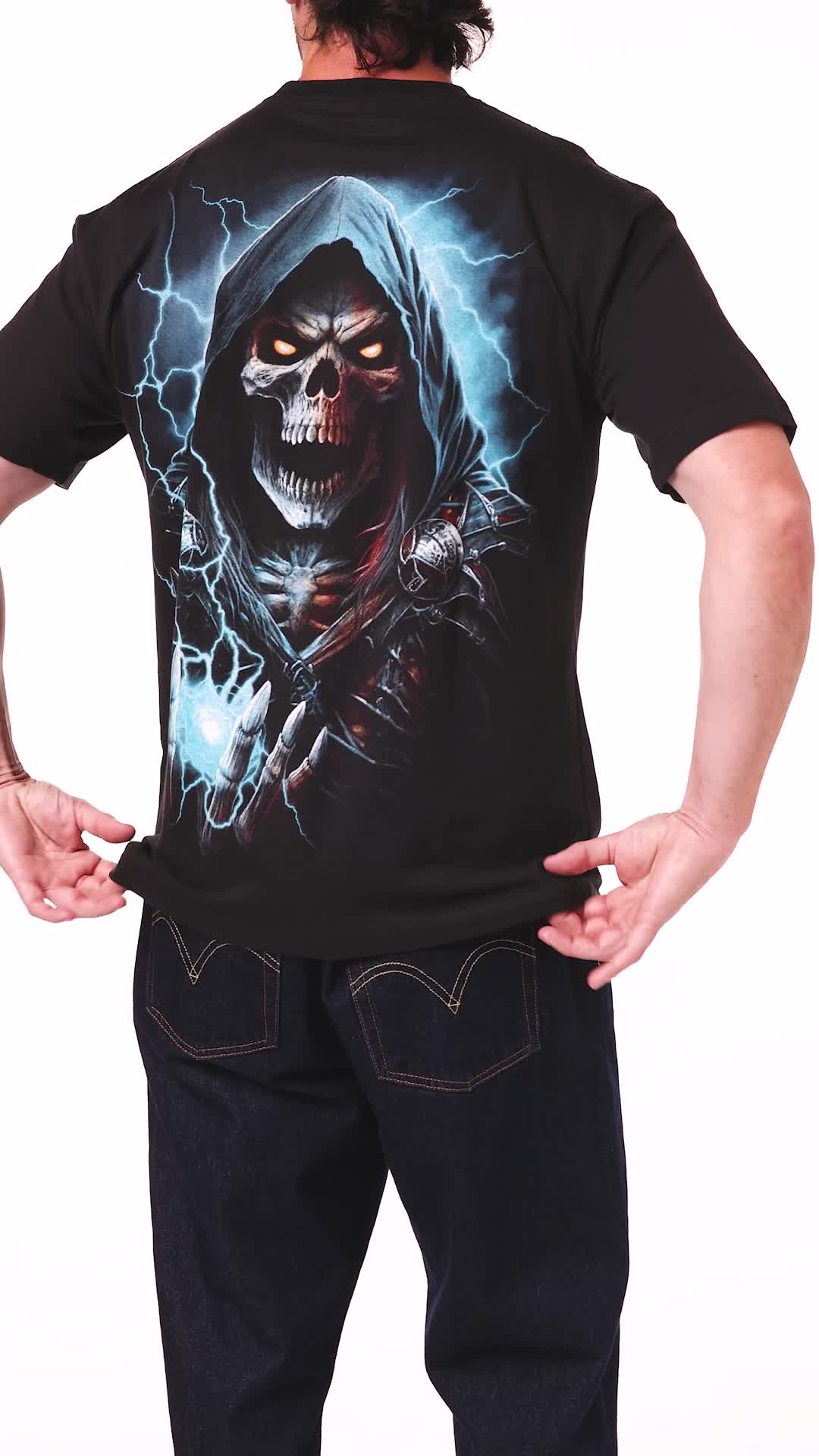 Las Mejores Ofertas En Tamaño Regular Spiral Camisetas Para Hombres | EBay