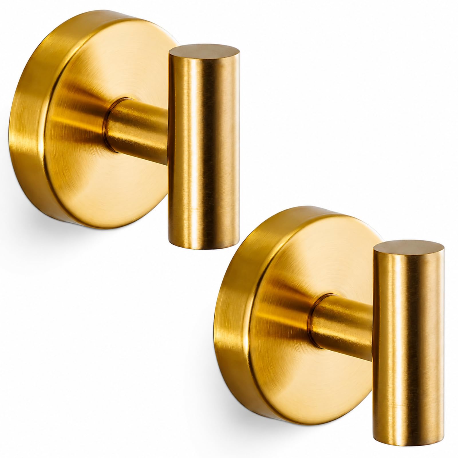 Fenas Suction Cup Hooks for Shower - Bathroom Reusable Towel Hooks