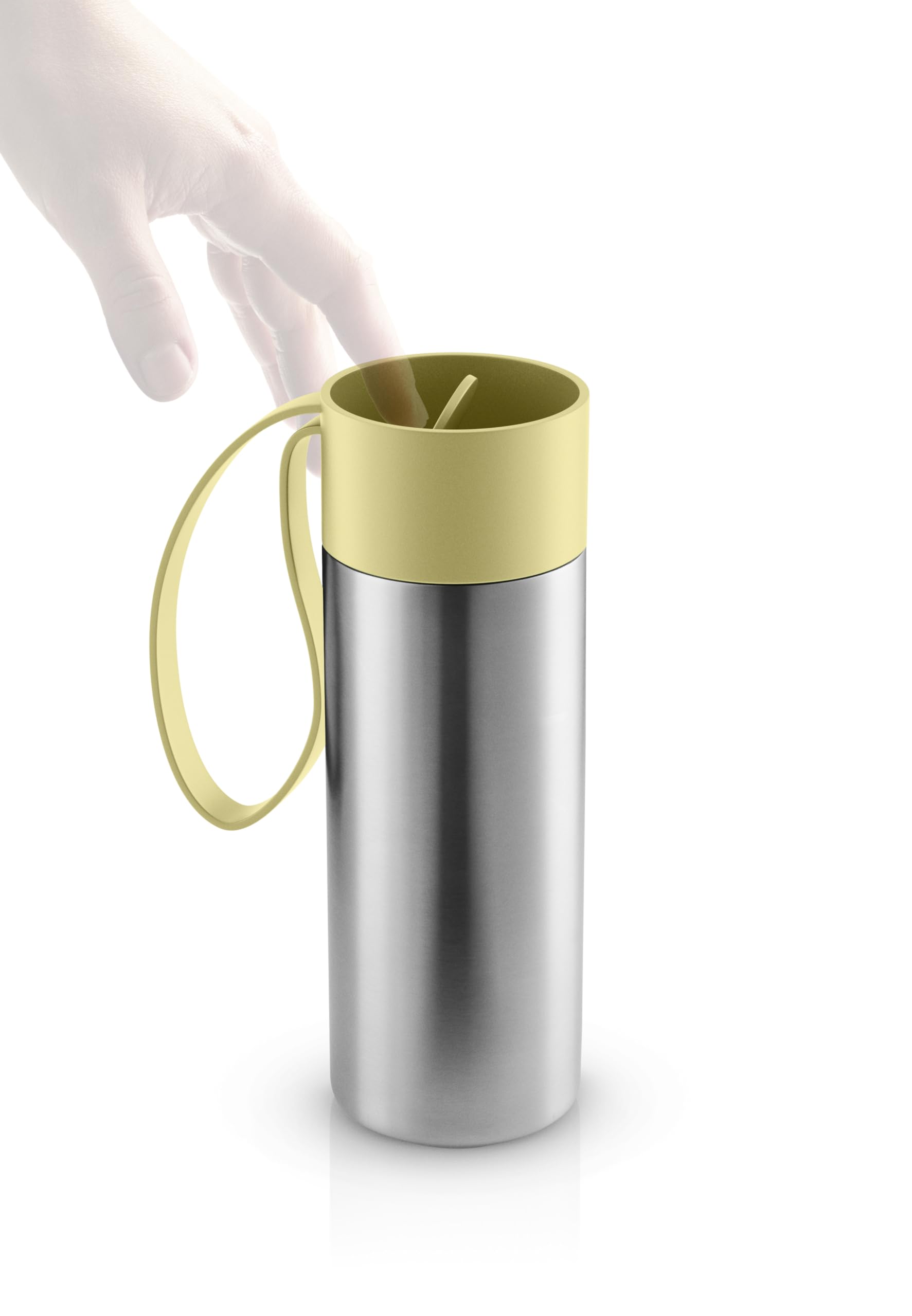 Eva Solo | to-Go-Becher 12oz | Doppelwandiger Thermobecher mit Vakuum | Dänisches Design, Funktionalität und Qualität | Sekt