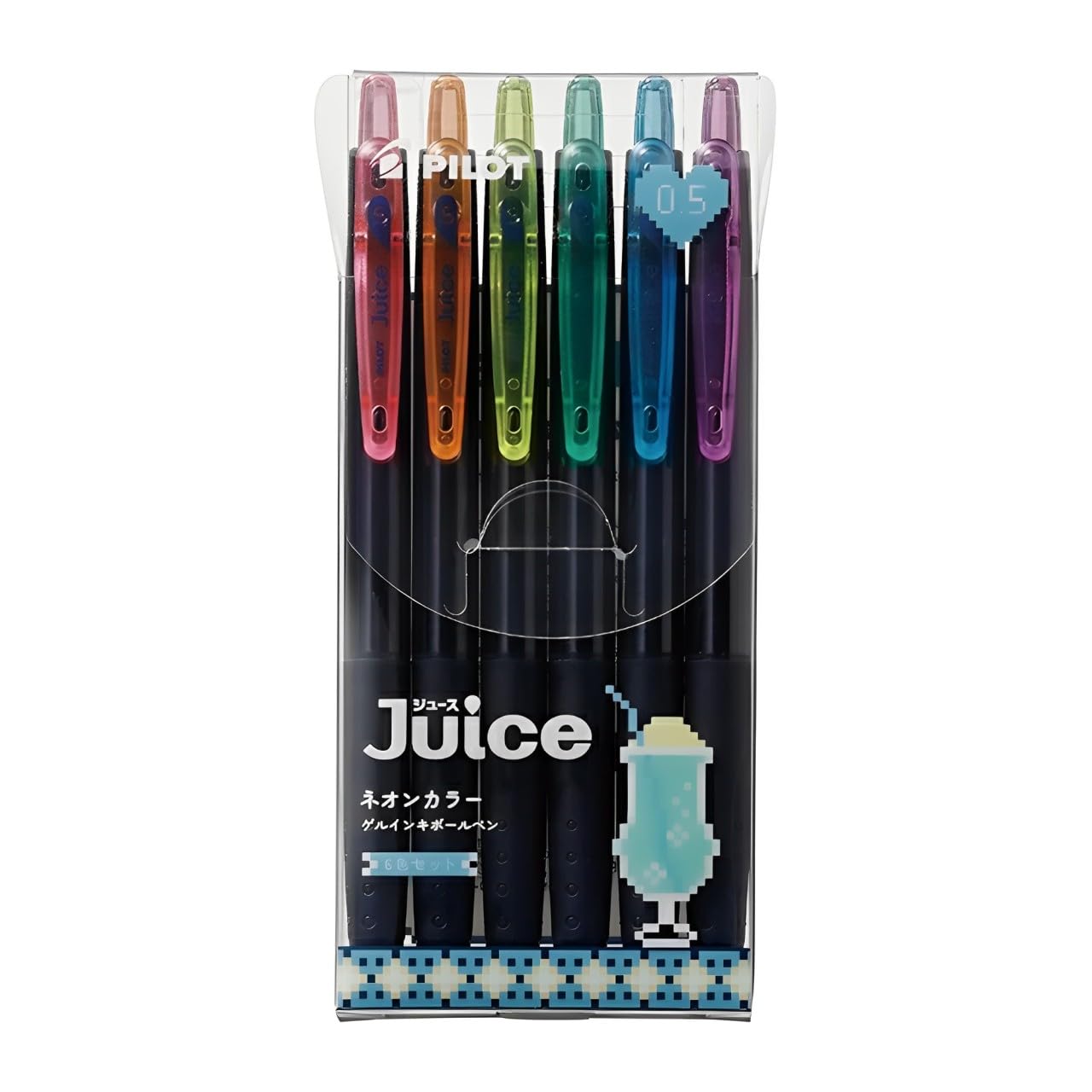 Amazon.com: Pilot Juice Neon Color Set, Gel Ink Rollerball