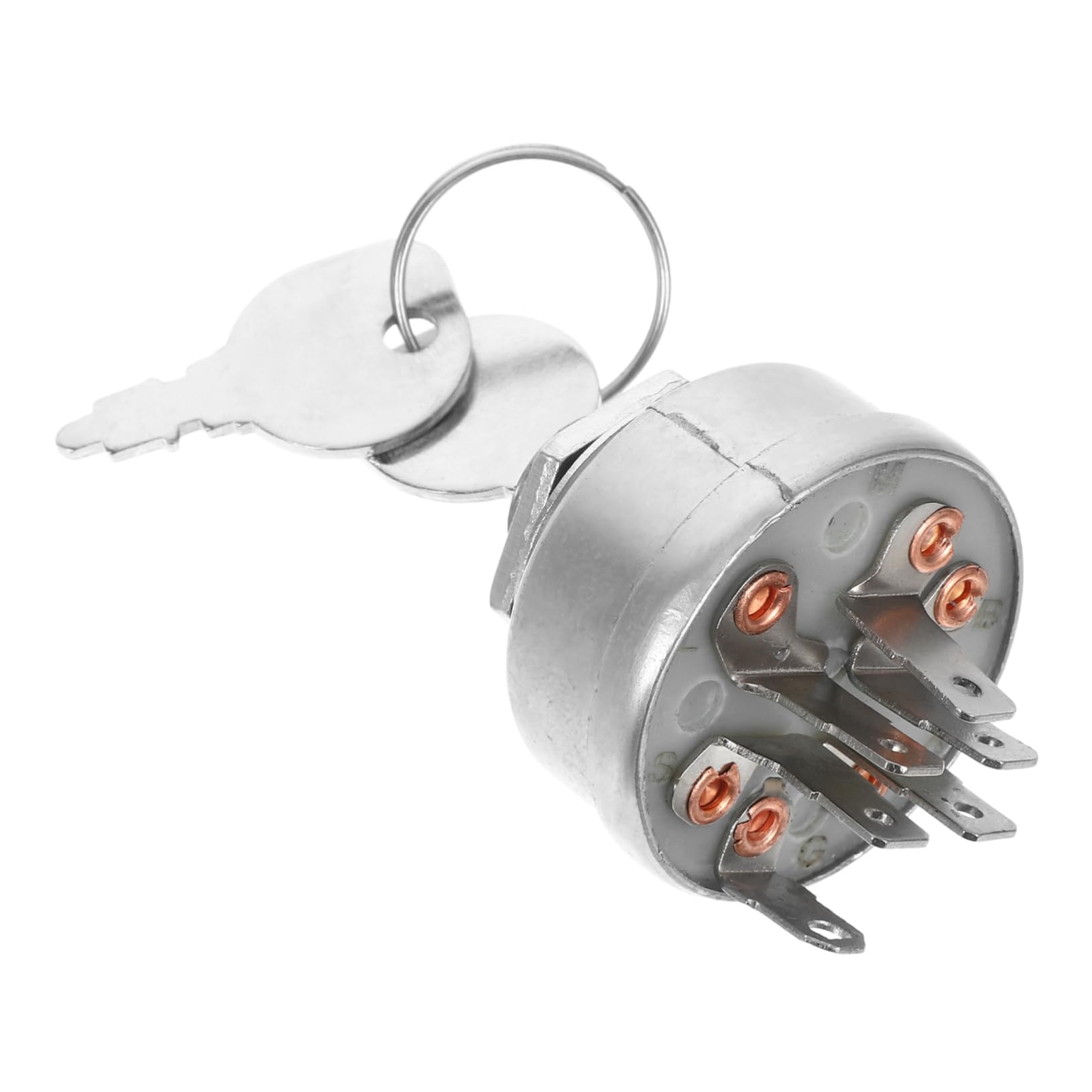 Abaodam 5 Piezas Interruptor de Encendido para Cortacésped de Motor Delantero Compatible con Interruptor de Seguro y Funcional para de