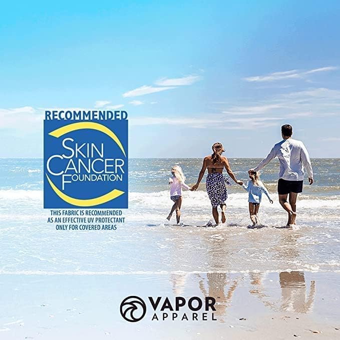 Miniatura 7 de Vapor Apparel Camiseta de manga larga con protección solar UV UPF 50+ para niños pequeños para deportes y estilo de vida al aire libre