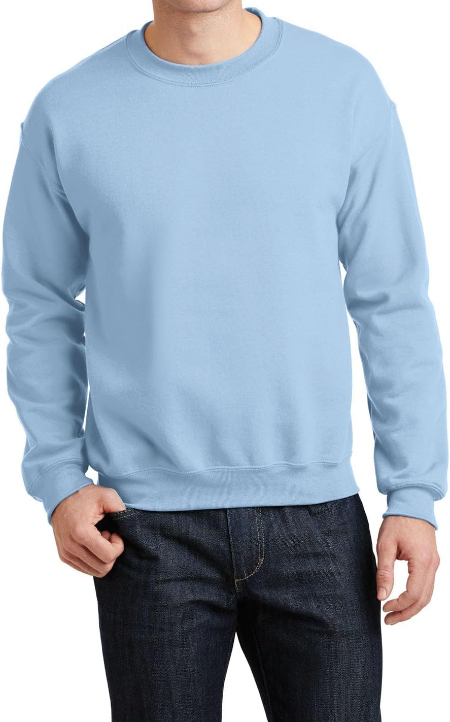 Jnriver Men's Streetwear Pullover Loose-Fit Long Sleeve Crewneck Sweatshirts For Men