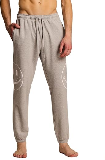JOE BOXER Fleece Lounge Pants, Mens Joggers With Pockets for Sleep and Lounge, Sweatpants, Pajama Gifts