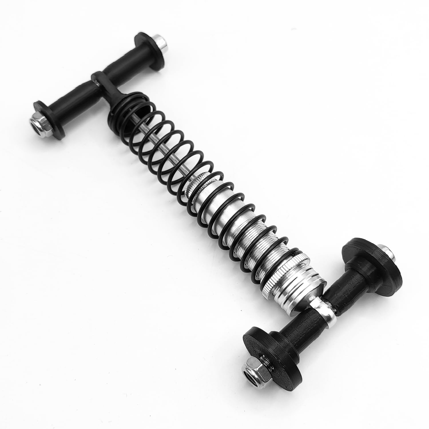 ODO LUCK Silber Dämpfer Mod Verbesserung + Harte Feder für Fanatec CSL Drossel/Kupplung/Nicht-LC (Load Cell) Pedal, Stoßdämpfer Mod Verbesserung, Modifikationszubehör