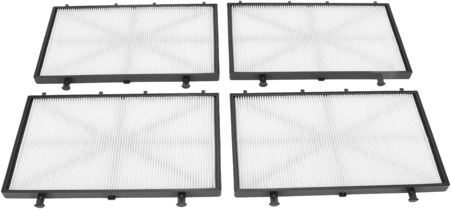 Yosoo Health Gear Robotic Pool Cleaner Ultra Fine Cartridge Filter Panels Replacement 4Pcs, Pool Cleaner Filter Cartridges Mesh Parts for M400 M500 CC Plus Part Number 9991432 R4