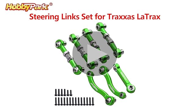 HobbyPark Metal Turnbuckle Aluminum Camber Links Toe Links