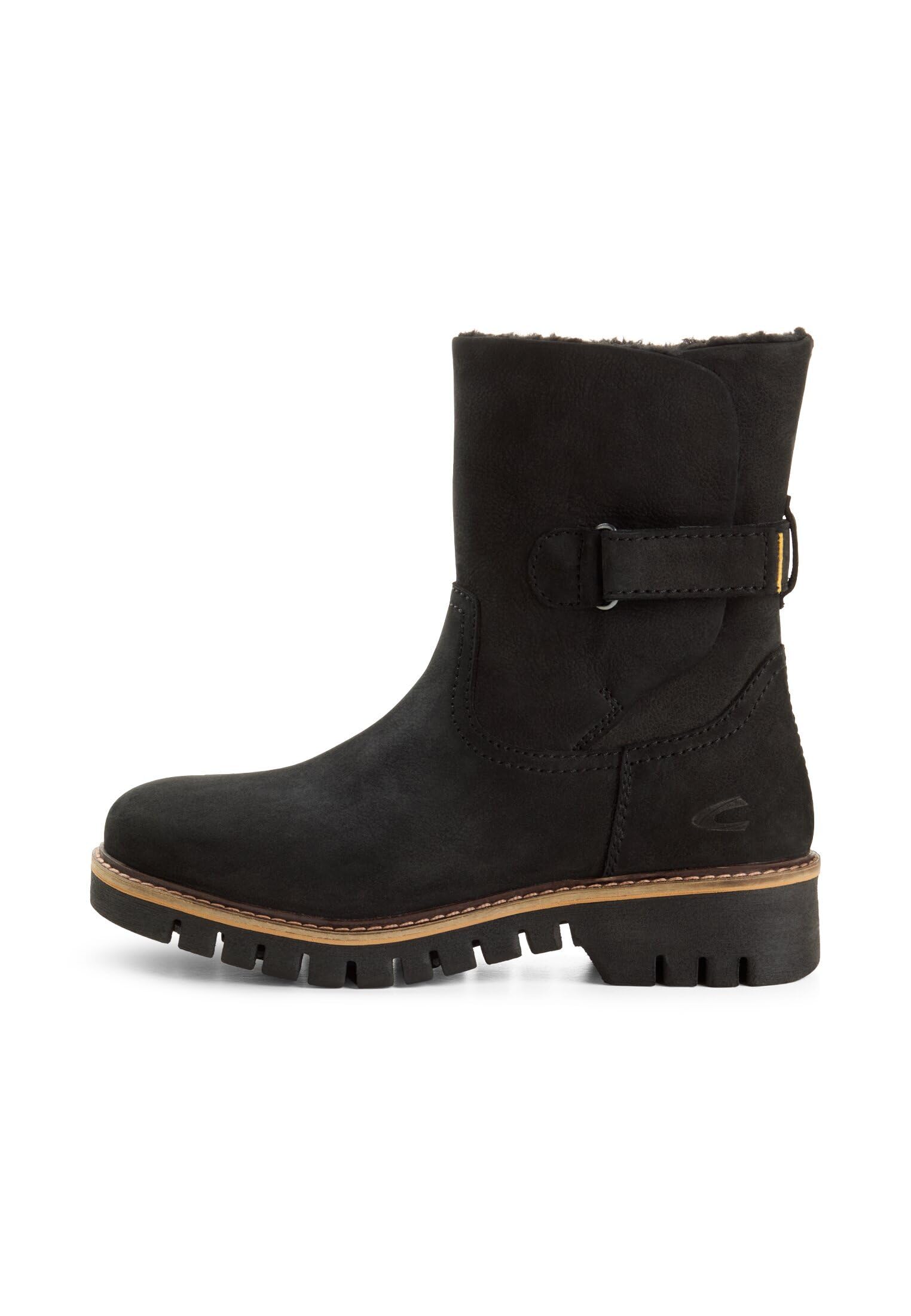 camel active Damen Winterboot mit robuster Sohle