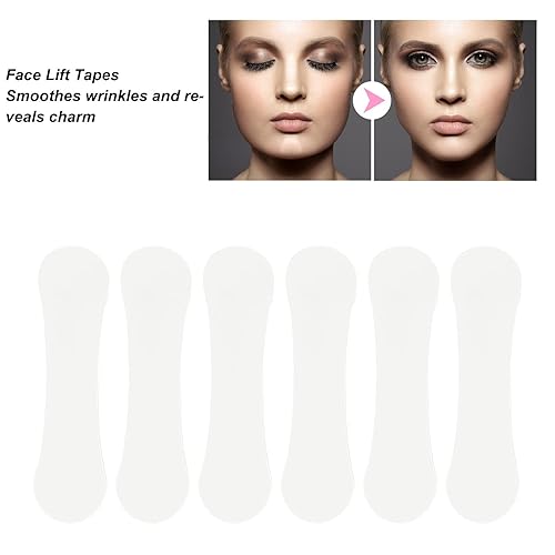 Miniatura 4 de 120 cintas de elevación facial, adhesivo de elevación facial, cinta de elevación facial en forma de V, cintas duraderas para elevación facial