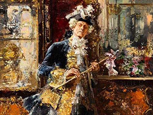 Toile Salvador Sanchez Barbudo 60x90cm | Idée Cadeau Artiste pour Salon