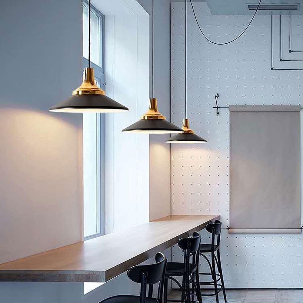Nowoczesna oprawa oświetleniowa LED żyrandol - minimalistyczna metalowa lampa wisząca do jadalni baru i dekoracji domu - pojedyncza / trzygłowicowa lampa sufitowa wisząca
