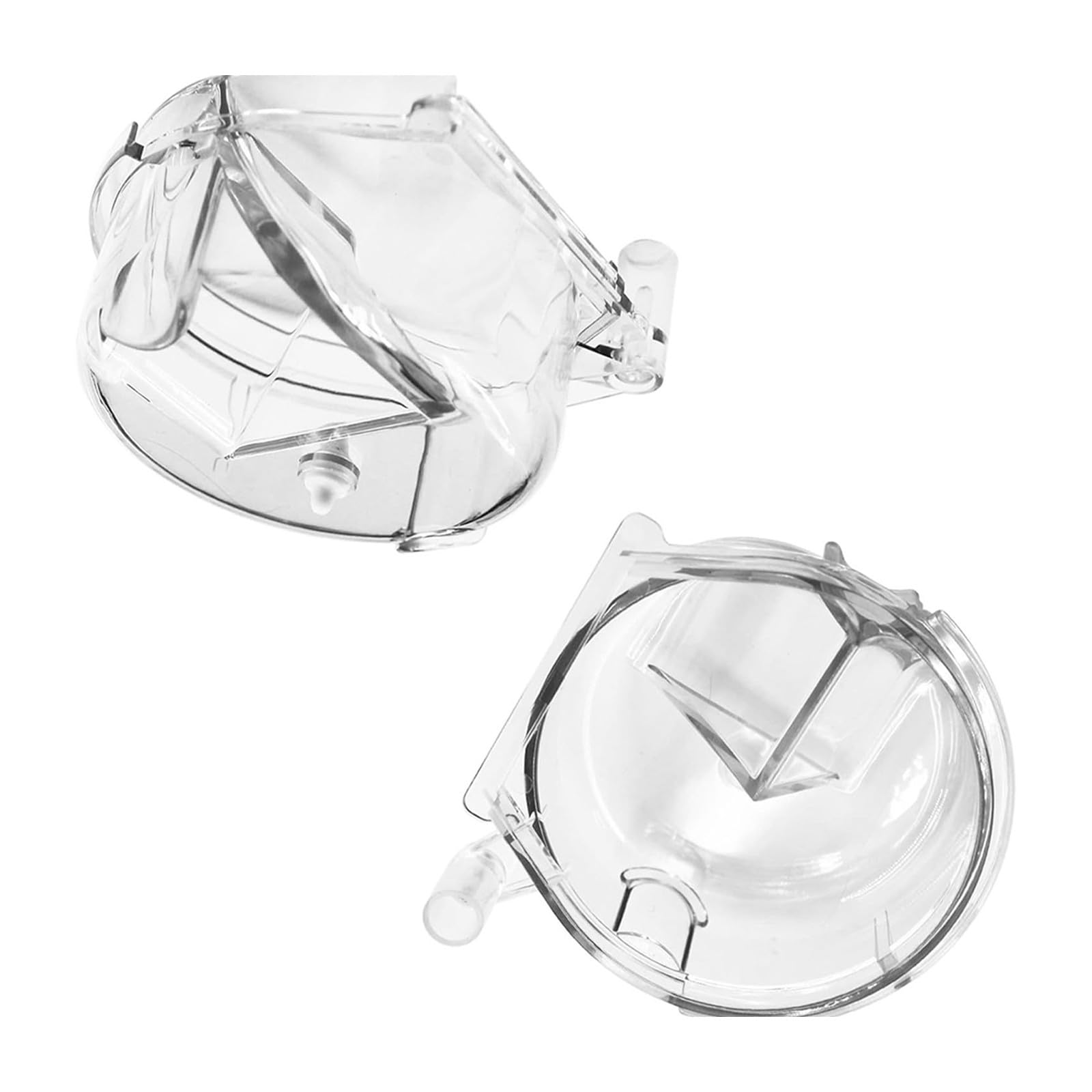 Elnwnnkc Of 2 Clear Grinder Assembly Lid Suitable for Multiple Coffee Maker Models for Enhancing Brewing Kitchen Appliance Part