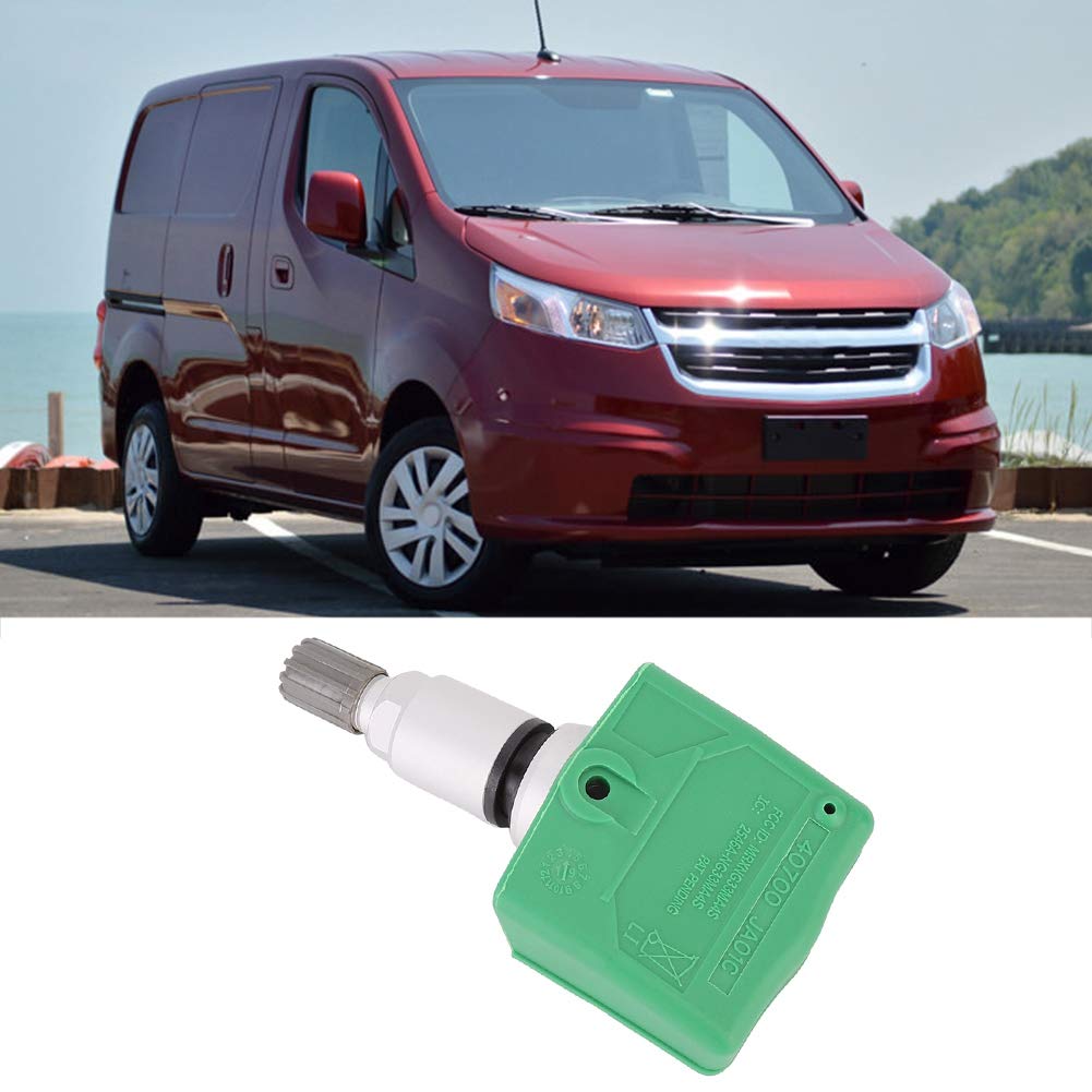 Reifendruck Sensoren, Kompatibel mit Infiniti EX35 2011–2012, 4-teiliges TPMS-RDKS-Sensorkit 40700-JA01C mit Radluftdrucksensoren zur Überwachung des Reifendrucks am Fahrzeug