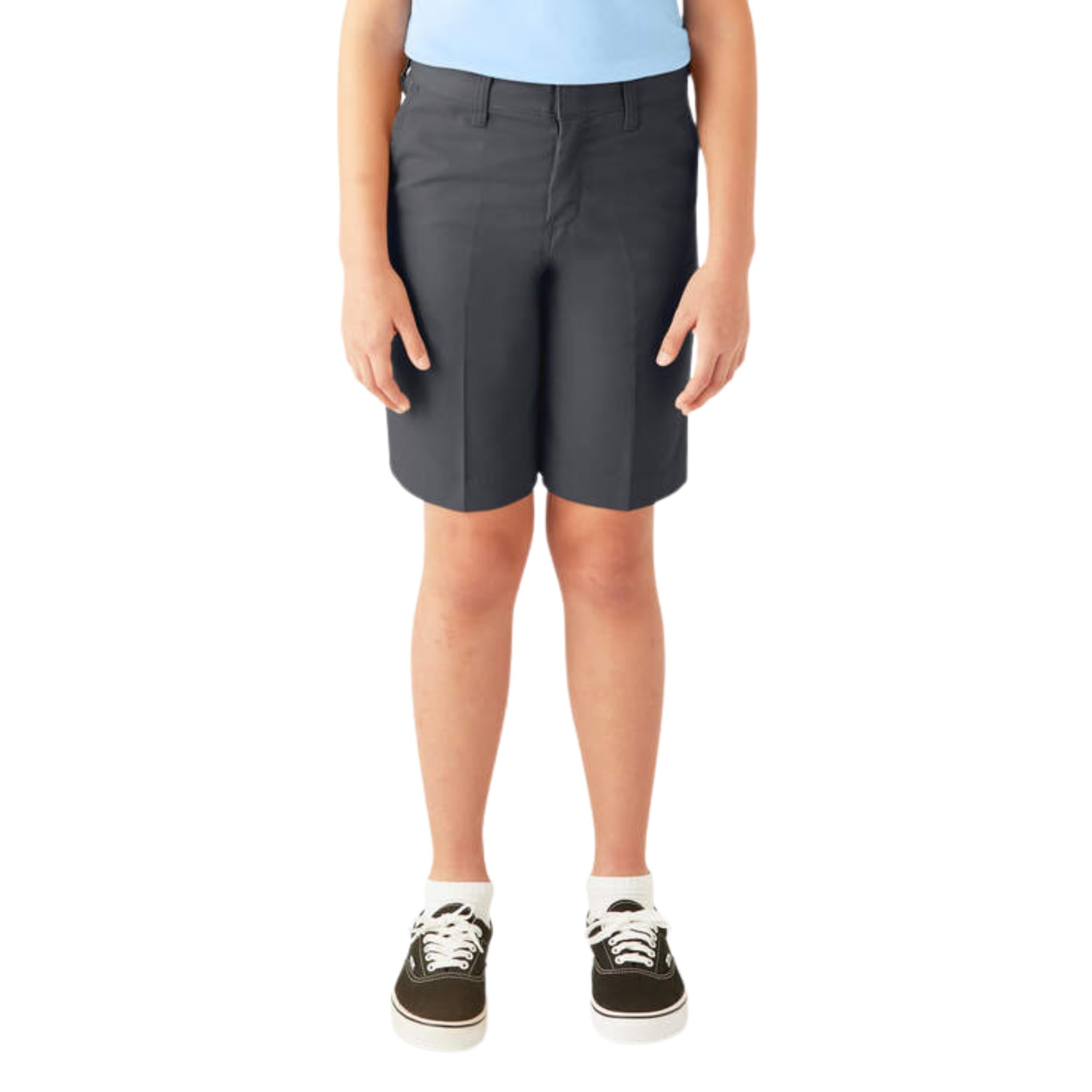 Pantalones cortos Dickies con bolsillos y corte recto resistente para niños 6