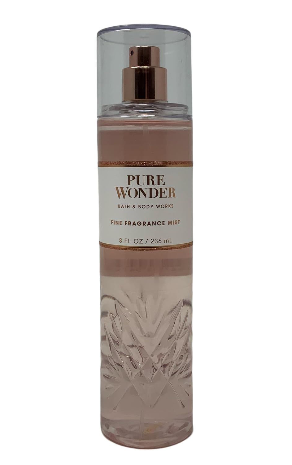 Bath & Body Works PURE WONDER Deluxe Gift Set - Fragrance Mist - Body Cream - Body Lotion - Shower Gel - Full Size : Beauty & Personal Care