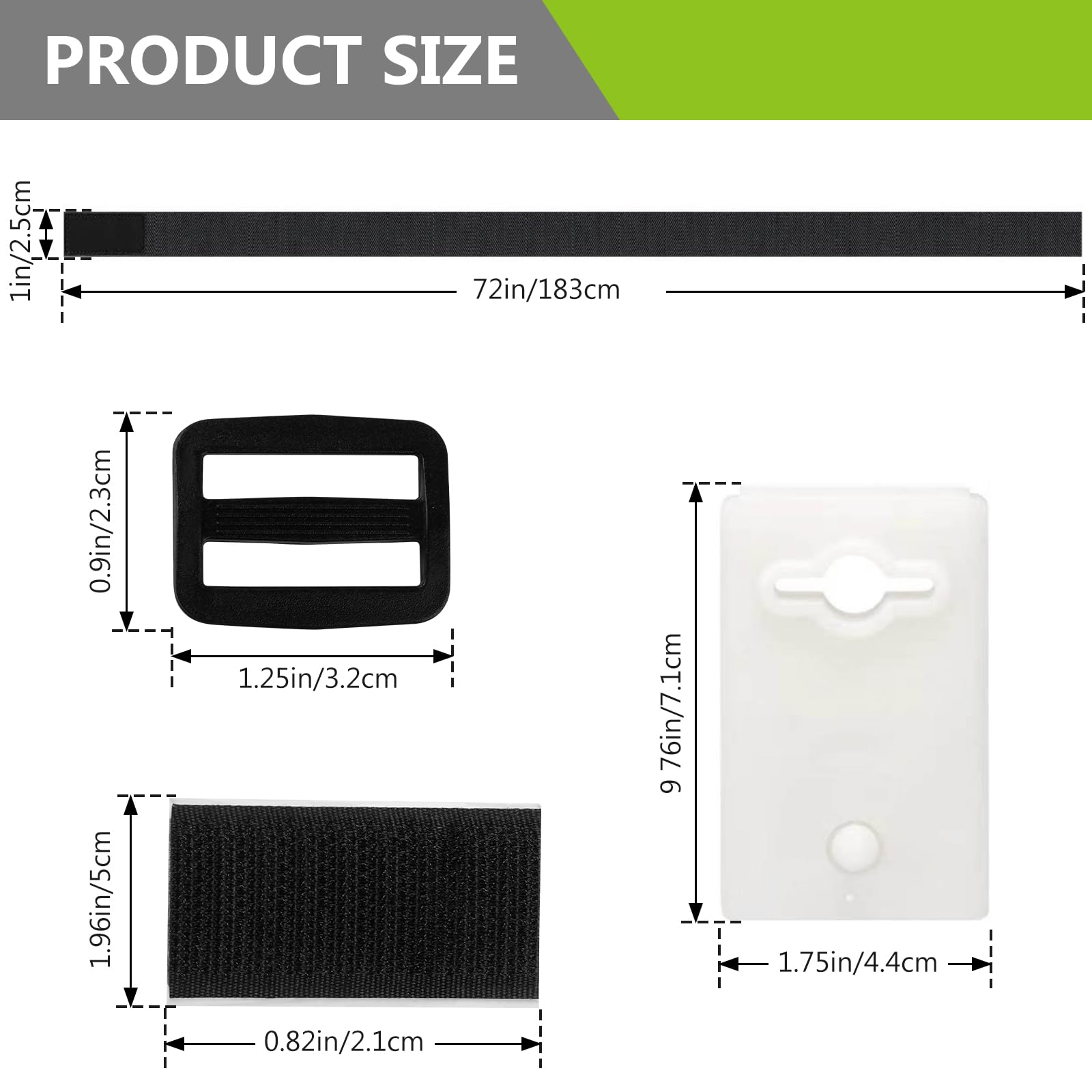 Lot De 8 Kit De Fixation pour Bâche Solaire De Piscine, Rouleaux De Film Solaire pour Piscine, Rouleaux De Fixation pour Film Solaire, Kit Sangles Bobine pour Piscine Universelle dans Le Sol