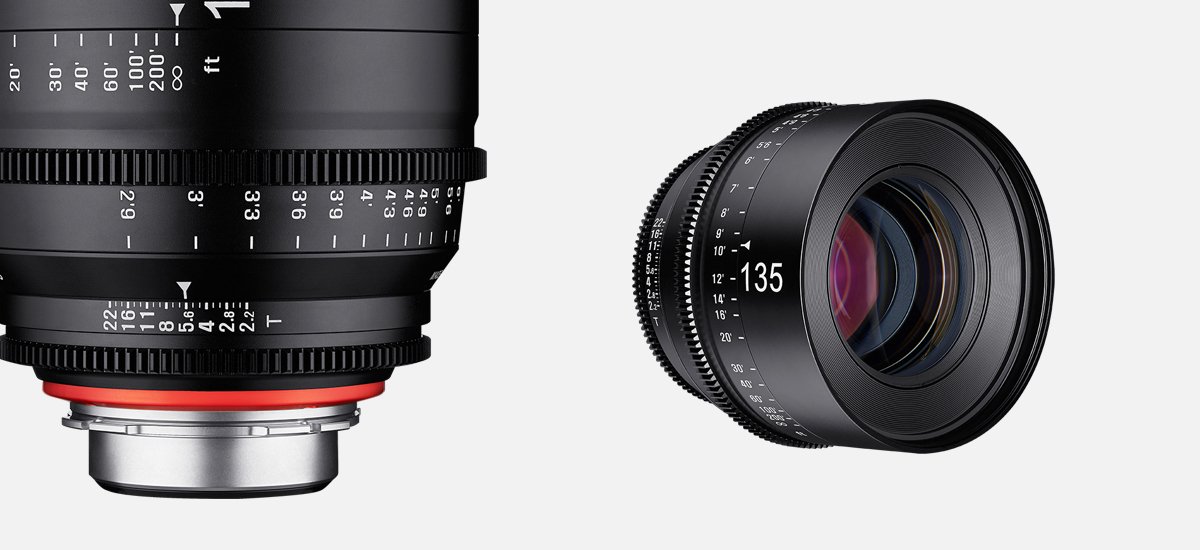 Samyang XEEN - Objetivo (135 mm, T2.2 FF, Cine Canon )