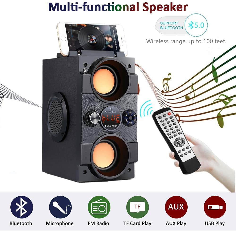 Feegar Dance 4000mah Przenośne głośniki Bluetooth, Bluetooth, bezprzewodowe
