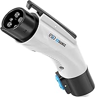 Vista 11 de Adaptador de cargador NACS a J1772, adaptador de carga de 48 A y 250 V con bloqueo de seguridad certificado, compatible con todos los J1772 EVs