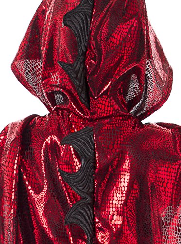 Little Adventures Deluxe Childrens Dragon Cloak Cape Age 3-8 (Red) - Machine Washable Child Pretend Play And Party Dress-Up With No Glitter #TOP3