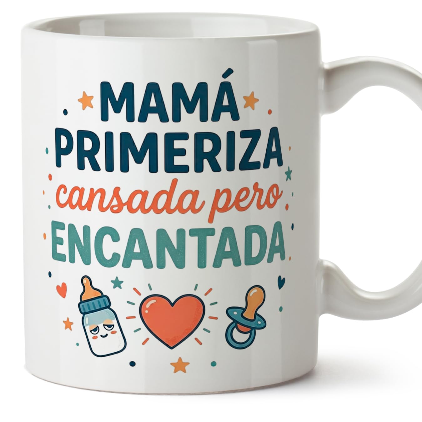 MUGFFINS Taza mamá con frase Para el mundo eres una madre pero para la familia eres el mundo en Español | regalo madre | 330 Ml 11 oz | Idea original para regalar | progenitores v1 — view 63