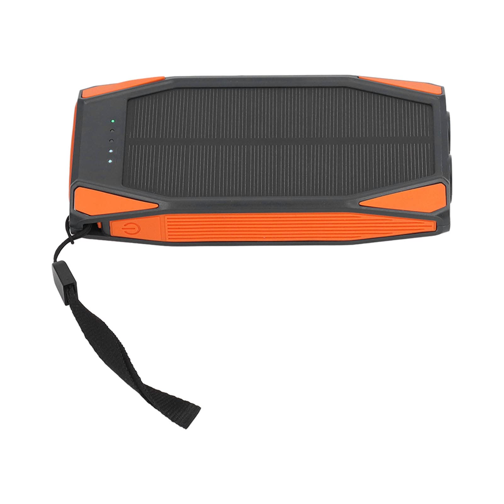 Power Bank Solare con Ricarica Rapida 10000mAh, Pannello | Ricarica wireless, doppie porte USB, compatibile per esterni, materiale ABS, design leggero