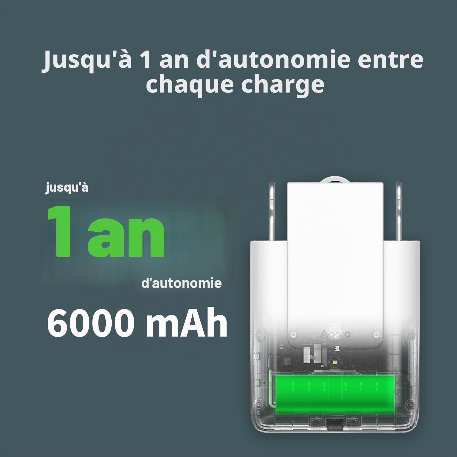 Aqara Moteur Electrique pour Rideau E1(Rod Version, 1 Paquet) | Nécessite AQARA Zigbee 3.0 Hub, Contrôle à Distance, Compatible HomeKit, Alexa, Google Assistant et IFTTT